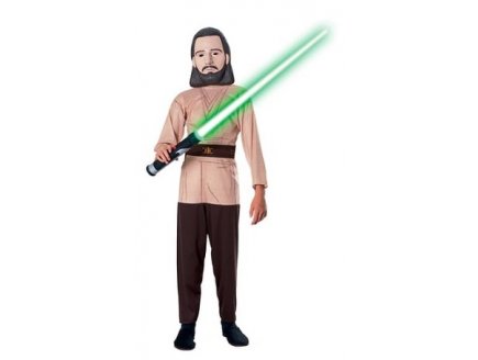 DEGUISEMENT QUI-GON JINN STAR WARS 5/7 ANS - COSTUME - PANOPLIE GARCON - RUBIES - 17037