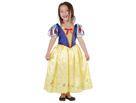 DEGUISEMENT ROYAL BLANCHE NEIGE DE LUXE 7/8 ANS DISNEY PRINCESS - COSTUME ENFANT RUBIES - PANOPLIE FILLE