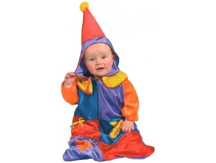 DEGUISEMENT SAC CLOWN 1 AN - COSTUME - ENFANT - PANOPLIE CARNAVAL