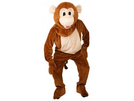 DEGUISEMENT SINGE ADULTE TAILLE UNIQUE - ANIMAL PELUCHE