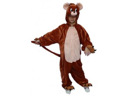 DEGUISEMENT SOURIS BRUNE JERRY 6 ANS - ANIMAL - COSTUME ENFANT - PANOPLIE