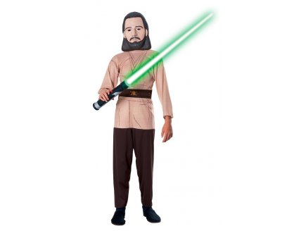 DEGUISEMENT STAR WARS : QUI-GON JINN 4/6 ANS - COSTUME GARCON - PANOPLIE ENFANT - RUBIES - 17037