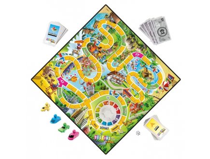 Destins Junior, le Jeu de la Vie - Hasbro - E6678 - Jeu de soci�t� Enfant