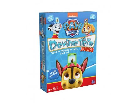 DEVINE TETE PAT PATROUILLE JUNIOR - PAW PATROL - SPIN MASTER - 20148625 - JEU DE SOCIETE ENFANT