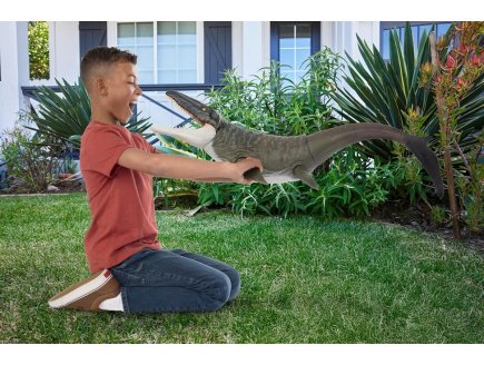Dinosaure Mosasaure Super Colossal 91 cm - Jurassic World - Mattel - JGB51 - Figurine