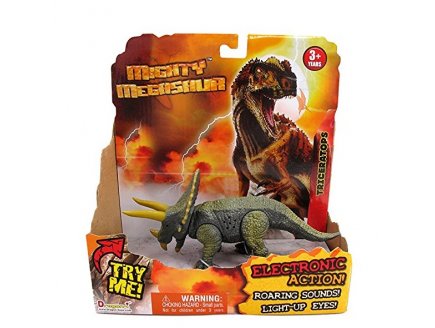 DINOSAURE TRICERATOPS AVEC SONS - 18 CM DE LONG - DRAGON-I TOYS