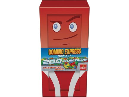 DOMINO EXPRESS - GRANDE BOITE REFILL 200 PIECES DOMINOS - CHAMPION RACE - GOLIATH - 921211 - JEU CONSTRUCTION