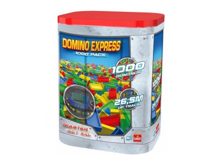 DOMINO EXPRESS MEGA BARIL 1000 PIECES - MASTER SET XXL - GOLIATH - 81038 - JEU CONSTRUCTION