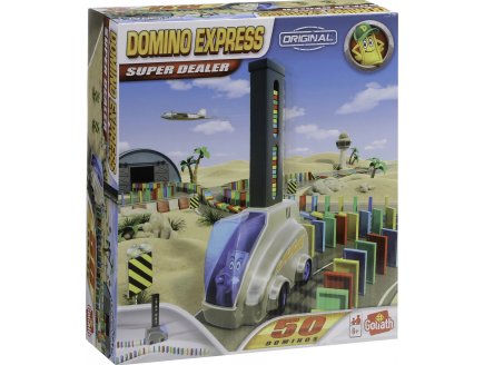 DOMINO EXPRESS SUPER DEALER - GOLIATH - 380841 - JEU CONSTRUCTION