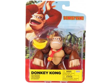 Donkey Kong avec Bananes - Figurine 11 cm - Figurine Nintendo articul�e - Jakks
