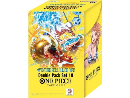Double Pack One Piece Card Game : OP15-DP10 - Aventure sur l'�le de Dieu - Cartes � collectionner Fran�aise