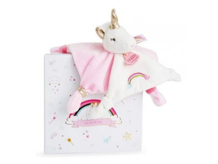 DOUDOU LUCIE LA LICORNE 20 CM - DOUDOU ET COMPAGNIE - DC3312