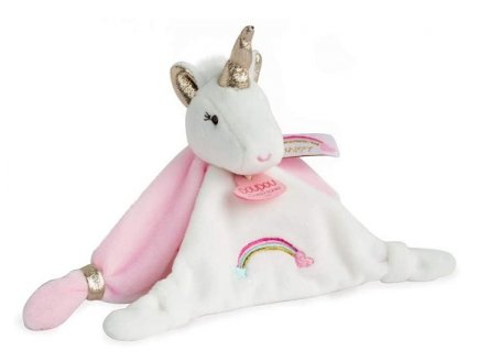 Doudou lucie la licorne 20 cm - doudou et compagnie - dc3312