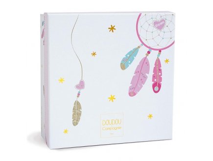 Doudou petales licorne attrape reves 26 cm - doudou et compagnie - dc3547