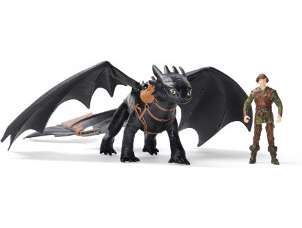 DRAGONS HOW TO TRAIN YOUR : KROKMOU ET HAROLD - DRAGON ET SON DRESSEUR - DRAGONS DREAM WORKS - SPIN MASTER - 20153611