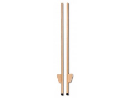 Echasses en bois 1 m 50 - jeu d'équilibre en bois - plein air