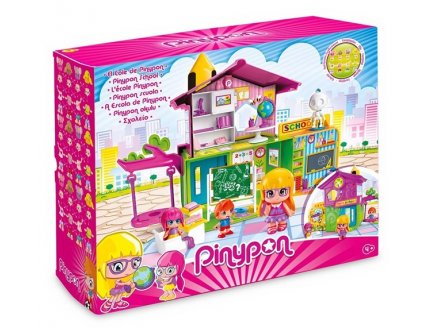 Ecole Pinypon avec salles de classe et accessoires - Figurines, Mini poupes - Famosa