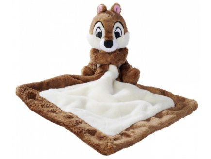 ECUREUIL TIC DOUDOU PLAT 21 X 21 CM - PELUCHE DISNEY BRUN COLLECTION TIC ET TAC - NICOTOY