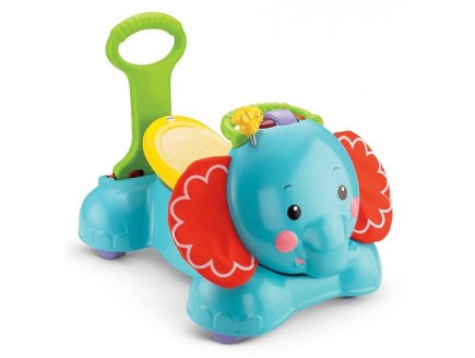 ELEPHANT 3 EN 1 : SAUTER, MARCHER, CHEVAUCHER - FISHER PRICE - BFH56