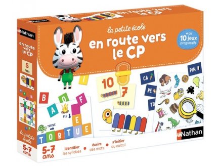 EN ROUTE VERS LE CP 5-7 ANS - LA PETITE ECOLE - NATHAN - 30052 - JEUX EDUCATIFS