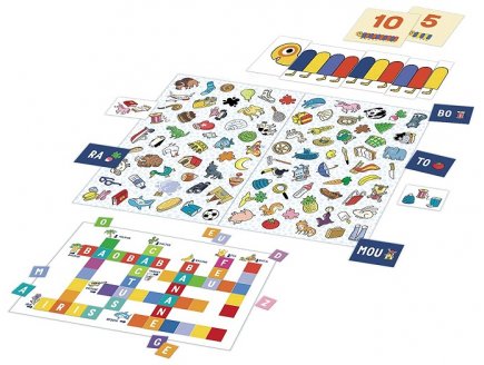 En route vers le cp 5-7 ans - la petite ecole - Nathan - 30052 - jeux educatifs