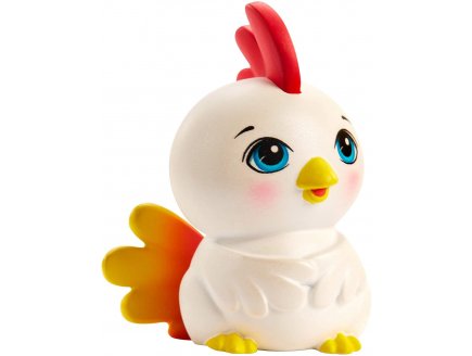 Enchantimals poupee redward rooster et cluck le coq - figurine 15 cm - animal - Mattel gjx39
