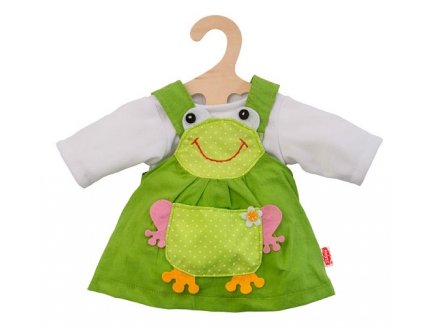 ENSEMBLE ROBE GRENOUILLE 28/35 CM - HELESS - HABIT POUPON (22)