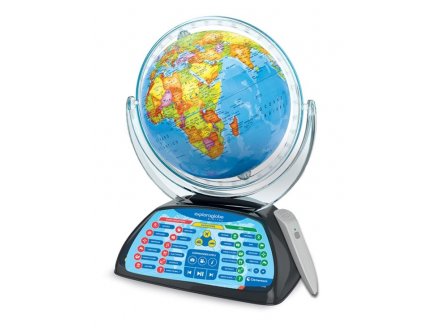 EXPLORAGLOBE DIGITAL - GLOBE INTERACTIF, STYLO BLUETOOTH - PETIT SAVANT - CLEMENTONI - 52556 - JOUET EDUCATIF