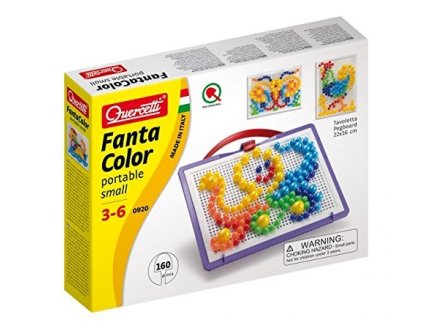 FANTACOLOR PORTABLE 160 CLOUS - QUERCETTI - 0920 - JEU DE MOSAIQUE