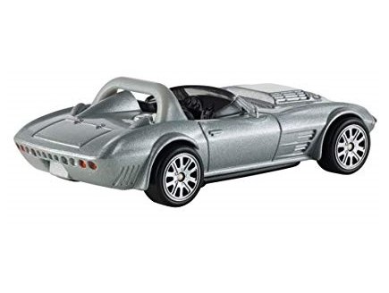 Fast & furious : chevrolet corvette grand sport - vehicule miniature gris - voiture - Mattel fcf55
