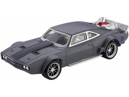 Fast & furious : ice charger - vehicule miniature gris - voiture - Mattel fcf58