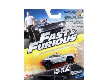 FAST & FURIOUS : LOCAL MOTORS RALLY FIGHTER - VEHICULE MINIATURE GRIS - VOITURE - MATTEL FCF43