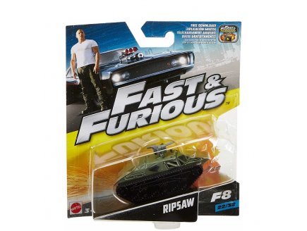 FAST & FURIOUS : RIPSAW - CHAR MINIATURE VERT - VEHICULE - VOITURE - MATTEL FCF57