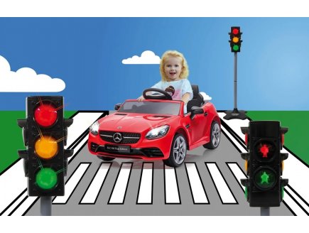 Feu tricolore de signalisation 73 cm - Jamara - Sécurité routière, Circulation - Jeu éducatif plein air