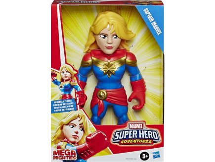 FIGURINE ARTICULEE : CAPTAIN MARVEL 25 CM - MEGA MIGHTIES - SUPER HERO ADVENTURES - HASBRO - E7933