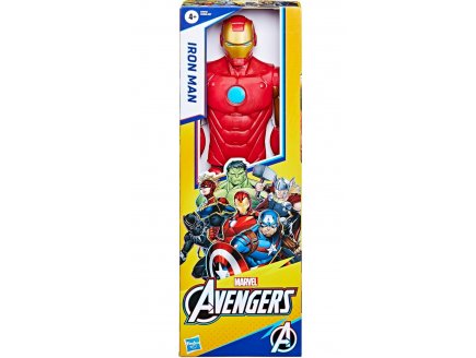 Figurine Articul�e : Iron Man 30 cm - Avengers H�ros Titan - Marvel  - Hasbro - G7873