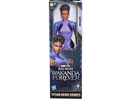 FIGURINE ARTICULEE : SHURI 30 CM - MARVEL BLACK PANTHER WAKANDA FOREVER - AVENGERS HEROS TITAN - HASBRO - F4146