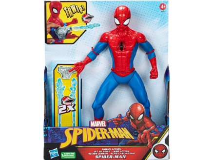Figurine articulée : Spiderman 34 cm Jet de Toile - Spider-Man Héros - Hasbro - F8115