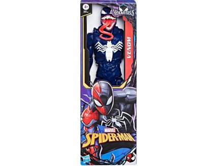 Figurine articulée : Venom 30 cm - Collection Spiderman - Spider-man Héros Titan Séries - Hasbro - G0940