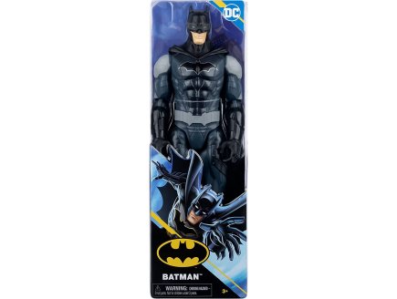 FIGURINE BATMAN COSTUME BLEU AVEC CEINTURE GRISE 30 CM - PERSONNAGE DC ARTICULE - SPIN MASTER - 20138360