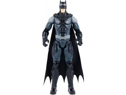 Figurine batman costume bleu avec ceinture grise 30 cm - personnage dc articule - Spin master - 20138360