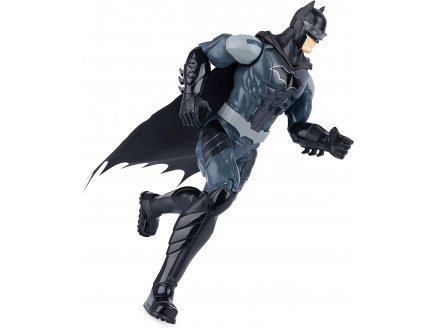 Figurine batman costume bleu avec ceinture grise 30 cm - personnage dc articule - Spin master - 20138360