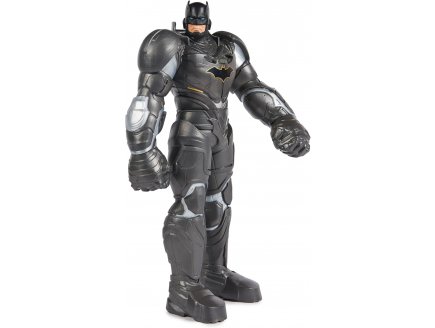 Figurine Batman Deluxe 30 cm articul Veste Grise - Srie Gante - Personnage dc comics - Spin master
