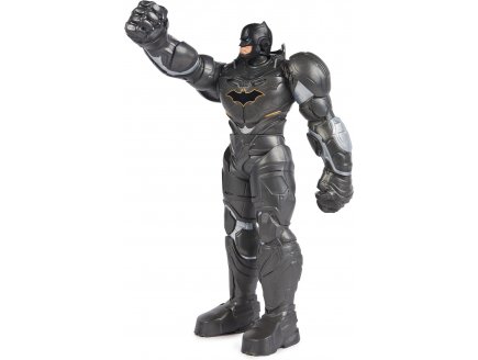 Figurine Batman Deluxe 30 cm articul Veste Grise - Srie Gante - Personnage dc comics - Spin master