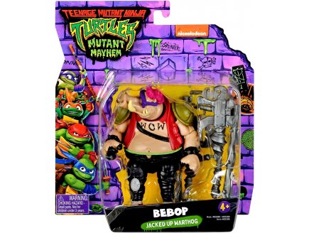 FIGURINE BEBOP 12 CM - LES TORTUES NINJA MUTANT MAYHEM - TMNT - TURTLES - GIOCHI PREZIOSI