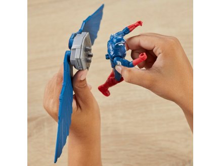 Figurine Captain America 10 cm : Commande de Vol - Personnage Avengers articul�e - Brave New World - dc - Hasbro G0075