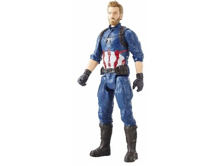 FIGURINE CAPTAIN AMERICA 30 CM - AVENGERS INFINITY WAR - HEROS TITAN SERIES - HASBRO - E1421