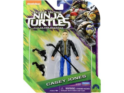 FIGURINE CASEY JONES 12 CM + ACCESSOIRES - LES TORTUES NINJA