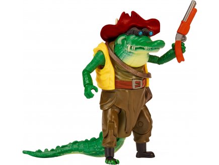Figurine crocodile leatherhead 12 cm - les tortues ninja mutant mayhem - tmnt - turtles - Giochi preziosi