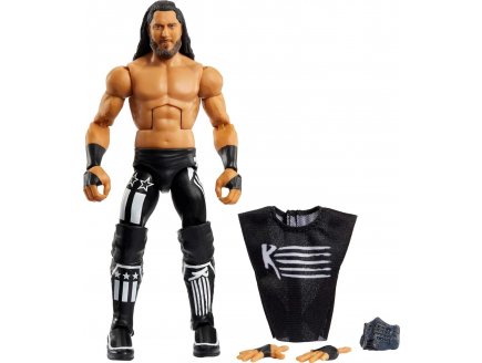 Figurine d'action wwe mustafa ali - elite collection - Mattel - hdf02 - catcheur, superstar